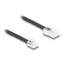 DeLOCK telefona kabelis RJ45 spraudnis uz RJ11 spraudni melns 3 m