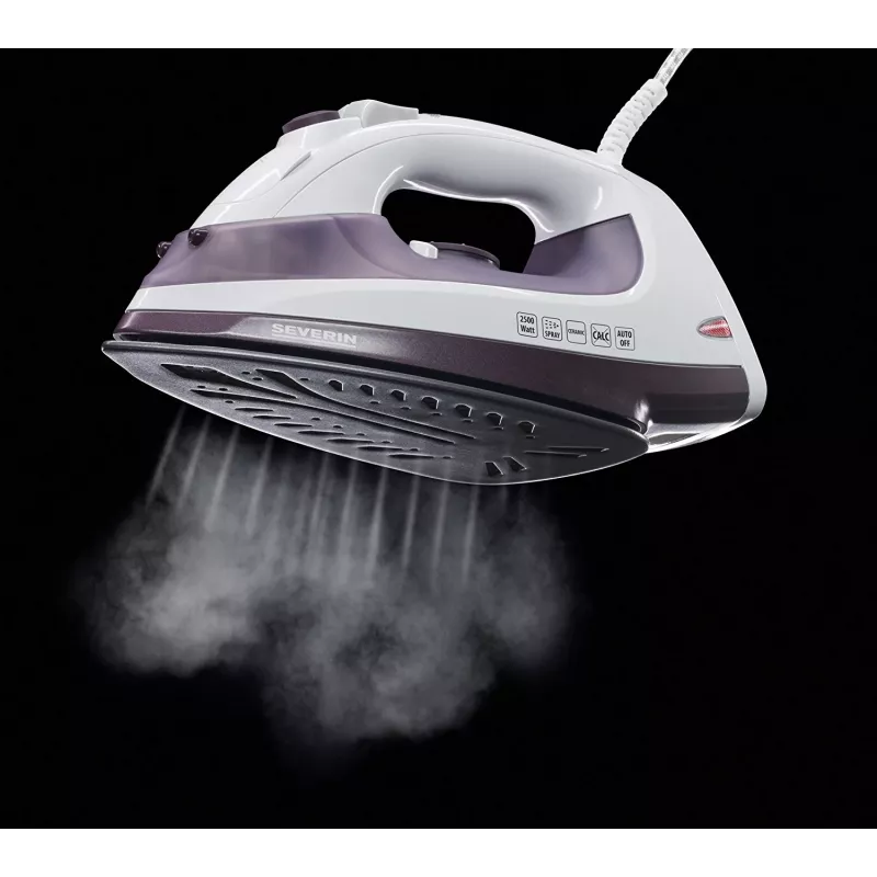 Gludeklis Severin BA 3210, sausā un tvaika gludināšana, 2500 W