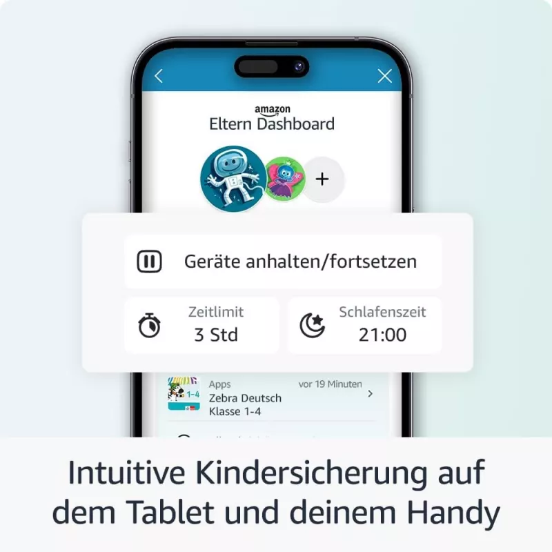 Amazon Fire HD 8 Kids Pro planšetdators (2024), 32 GB, Jungle Cat