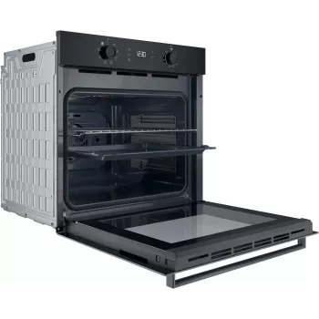 INDESIT Cepeškrāsns IO K55C B | 71 L | Elektriskā | Katalītiskā | Elektroniska | Augstums 59.5 cm | Platums 59.5 cm | Melna