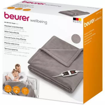 Apsildāmā sega Beurer HD 150 XXL Cosy Taupe, 200 x 150 cm