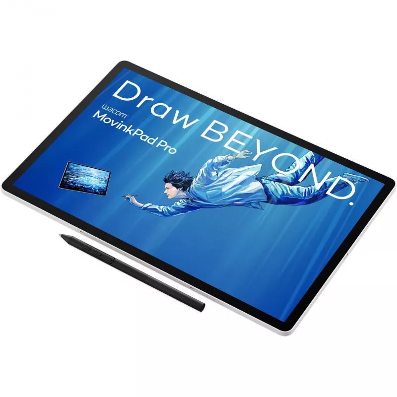 Wacom MovinkPad Pro 14, vadu un bezvadu, 5080 lpi, 302 x 189 mm, USB/Bluetooth, 1 cm, pin