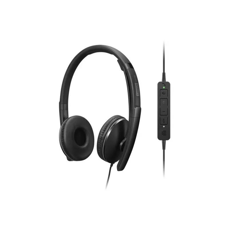 Lenovo 4XD1M45627 Austiņas/Headset Vadu Galvas saite USB Type-C Melns