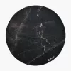 Arozzi Zona Apaļais Grīdas Paklājs Krēslam — Black Marble