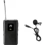 Lavaljē mikrofons Omnitronic UHF-E Series 828.6 MHz, saspraužams, omnidirekcionāls