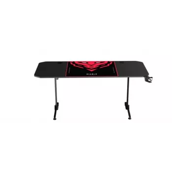 Galds DIABLO CHAIRS X-Mate Black Taisnstūrveida Oglekļa šķiedra 1600x750x755 mm
