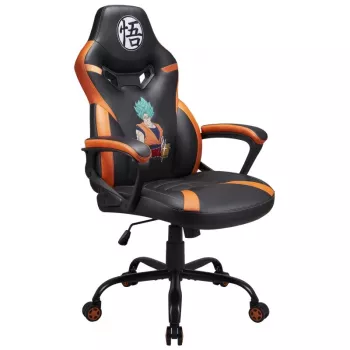 Spēļu krēsls Subsonic SA5573-D4, polsterēts sēdeklis, melns/oranžs