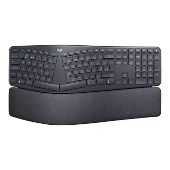 Logitech ERGO K860 - Bezvadu tastatūra - 2.4 GHz, Bluetooth 5.0 - QWERTY - GB - Grafīta