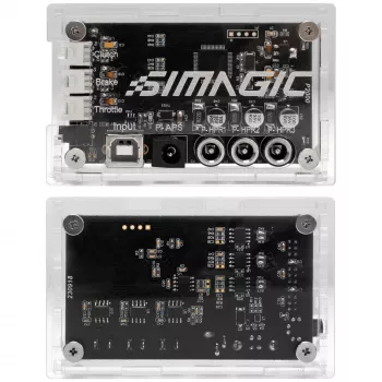 Haptiskās vadības bloks Simagic P2000-HCB ar USB savienojumu