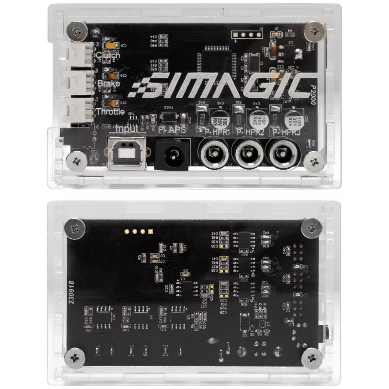 Haptiskās vadības bloks Simagic P2000-HCB ar USB savienojumu