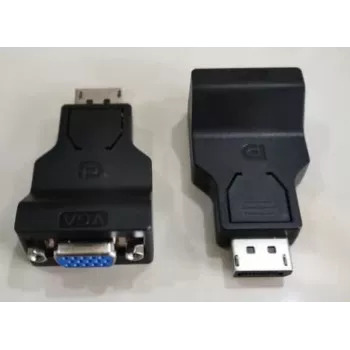 Microconnect MC-ITH-DP1.2-VGA adapteris DisplayPort uz VGA (D-Sub) melns
