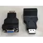 Microconnect MC-ITH-DP1.2-VGA adapteris DisplayPort uz VGA (D-Sub) melns