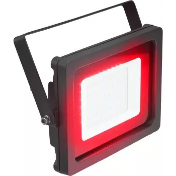 LED prožektors EUROLITE FL-30 SMD Red IP reitings — kompakts sarkans LED darba/objekta prožektors