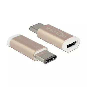 DeLOCK 65677 USB 2.0-C (siev.) uz Micro-B (siev.) adapteris, vara krāsā