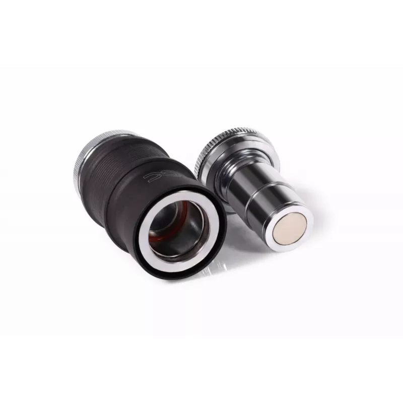 Ātrā atvienošanas adapteris ūdens blokiem Aquatuning GmbH 13876, Brass, Nickel, Plastic, Black Chrome