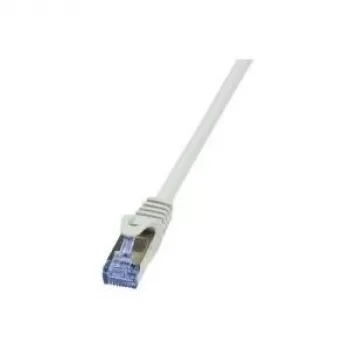 Tīkla kabelis LogiLink Cat6a S/FTP RJ-45 1,5m Pelēks