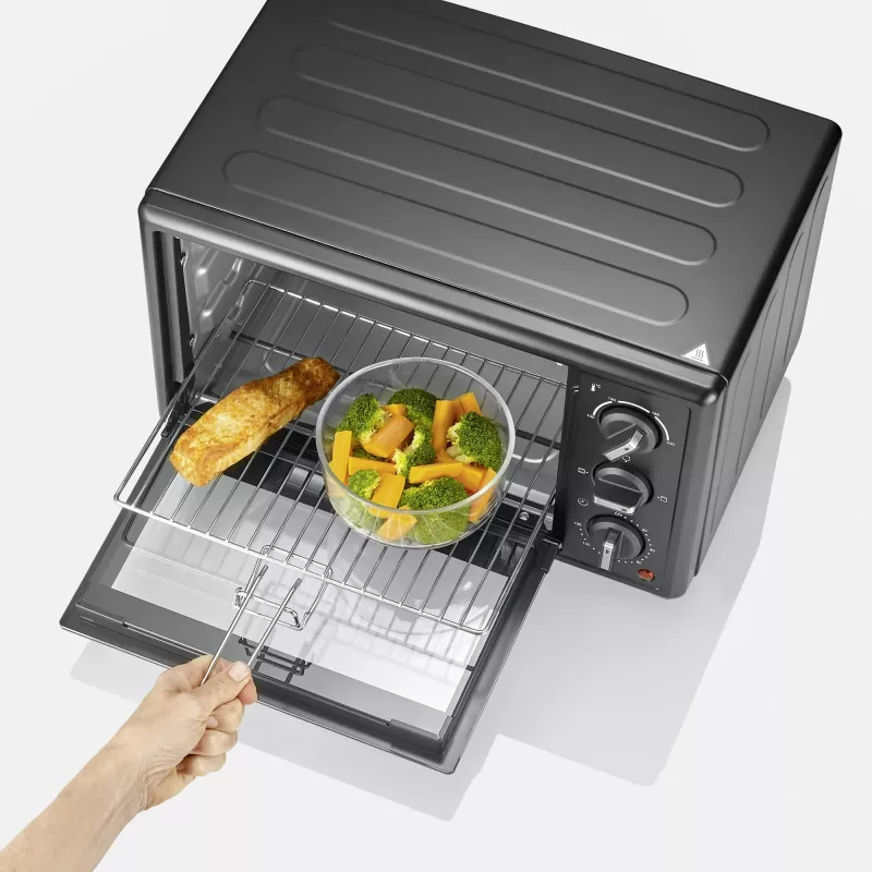 Elektriskais mini krāsns SEVERIN TO 2078 — 20 L, 1600 W, melna