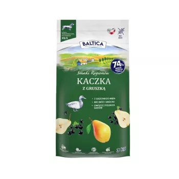 BALTICA regional flavours Small breeds Pīle ar bumbieri - sausā suņu barība - 3kg