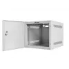 Sienas stiprinājuma skapis LANBERG WF10-2304-00S 4U, 280×310×247 mm, dziļums 240 mm, 20 kg, IP20, melns