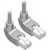 Tīkla kabelis DeLOCK 83513 Cat6a 0,5 m Pelēks