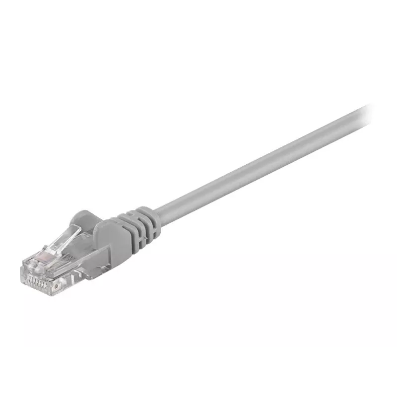 Wentronic Goobay Patch-Cable RJ-45 (vīriešu) uz RJ-45 (vīriešu) 25,0m UTP CAT 5e, pelēks (95635)