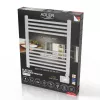 LED elektriskais vannas istabas radiators AD 7823, 400 W, balts, IP24