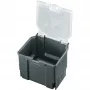 Uzglabāšanas kaste Bosch SystemBox taisnstūra polipropilēns 105×117×84 mm Melna/Pelēka