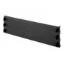 Rittal 7151.305 aizpildījuma panelis 19 inch (3 gab., 1U, melns)