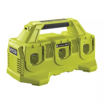 207203 Ryobi 18V / 6-Port Akumulatoru Lādētājs