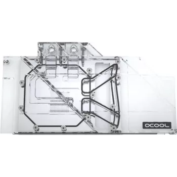 Alphacool 11753 ūdens bloks - Vara - Niķelis - Sudrabs - Caurspīdīgs - Sapphire Nitro+ Radeon RX 5700 XT 8G - 260 mm - 141 mm
