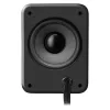 Defender V12 65212 2.1 datora skaļruņu sistēma, 11 W, 5 W basu skaļrunis, USB barošana, LED apgaismojums, melna, 115 x 130 x 223 mm