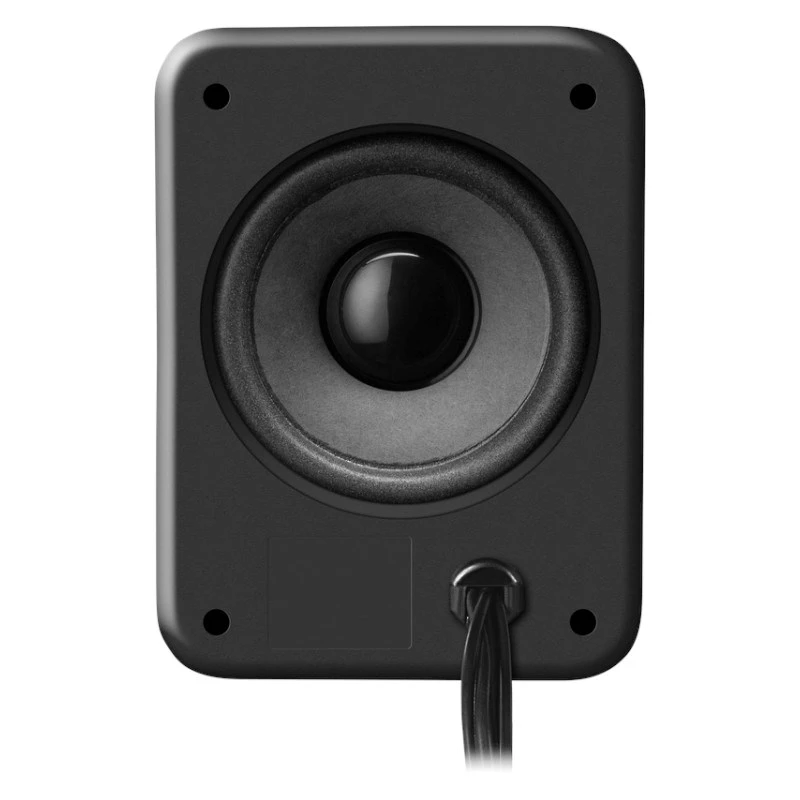 Defender V12 65212 2.1 datora skaļruņu sistēma, 11 W, 5 W basu skaļrunis, USB barošana, LED apgaismojums, melna, 115 x 130 x 223 mm