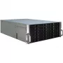 Servera korpuss Inter-Tech 4U-4424 Rack Melns, Sudrabs