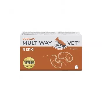 JM Sante Multiway Vet Duocaps Kidneys atskrūvējamās kapsulas suņiem un kaķiem, 60 gab.