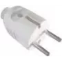 Bachmann 910.470 elektriskā strāvas spraudnis, tips F, brūns