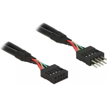 Kabelis USB 2.0 DeLOCK 83873 0.25m 2xUSB2.0 vīriešu savienotājs