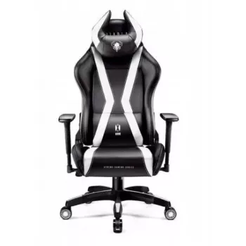 Spēļu krēsls Diablo X-HORN 2.0 melns-balts