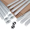 Plauktu statīvs GreenBlue GB378 cinkots metāls 5 plaukti, 900×400 mm, 75 kg max uz plaukta