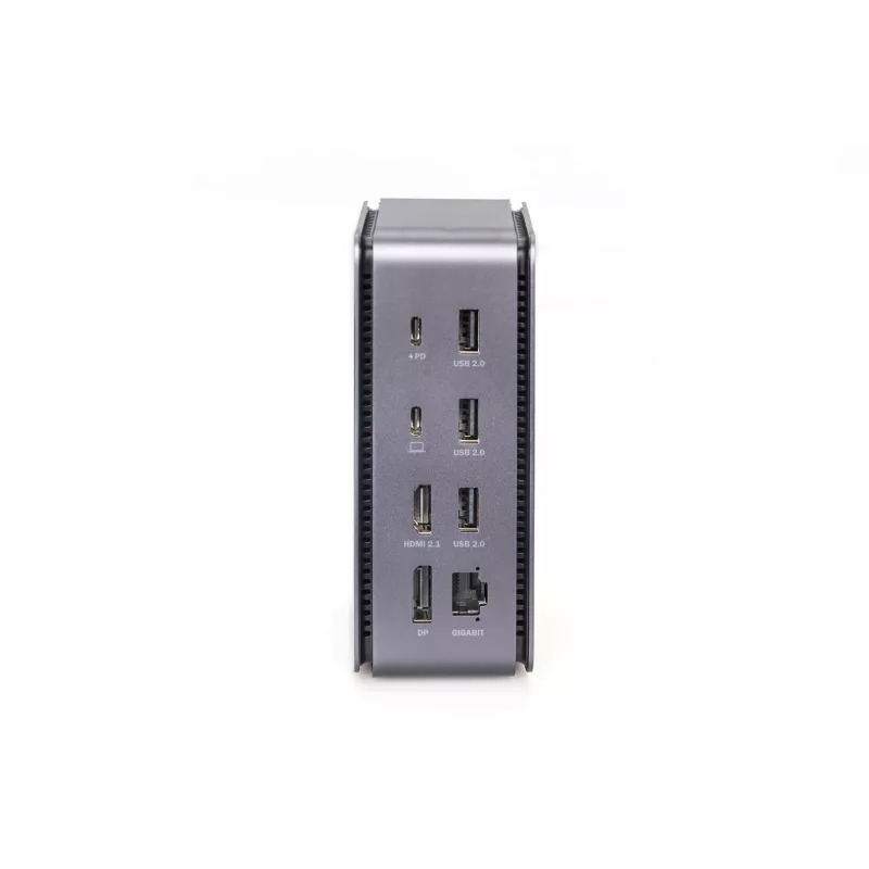 USB4 dokstacija Digitus DA-70897 8K USB-C 100W Power Delivery