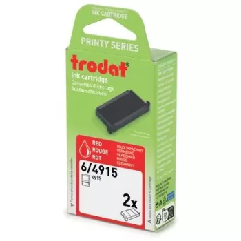 Trodat Stamp 83434 sarkans