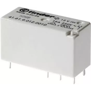 FIN 41.61.9 12V - Iespraudņu relejs 1x UM 250V/16A 12V RM 5.0mm (41.61.9.012.0010)