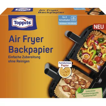Toppits Cepampapīrs Fritētājam (12x20cm)