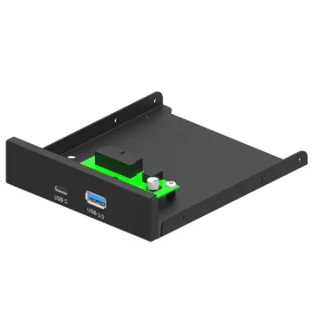 Korpusa priekšējais panelis 3.5 inch ar USB 2.0 2 portiem FDI3-U3C-01 Gembrid