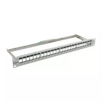 Keystone moduļu nesējs, 48,30 cm (19 inch) sadales panelis 24xTP modulim, 1HE, Lich (S216321)
