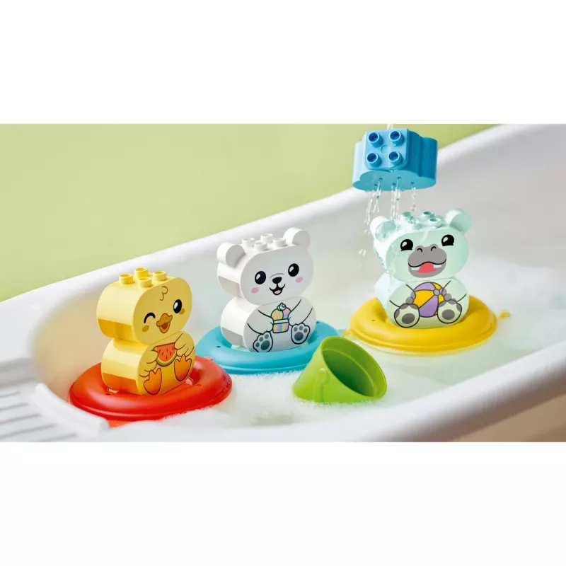 LEGO DUPLO 10965 Vannas Laika Prieks: Peldošs Dzīvnieku Vilcieniņš