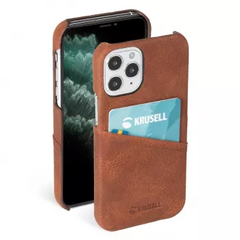 Krusell 62176 vāciņš iPhone 12 Pro Max, brūns