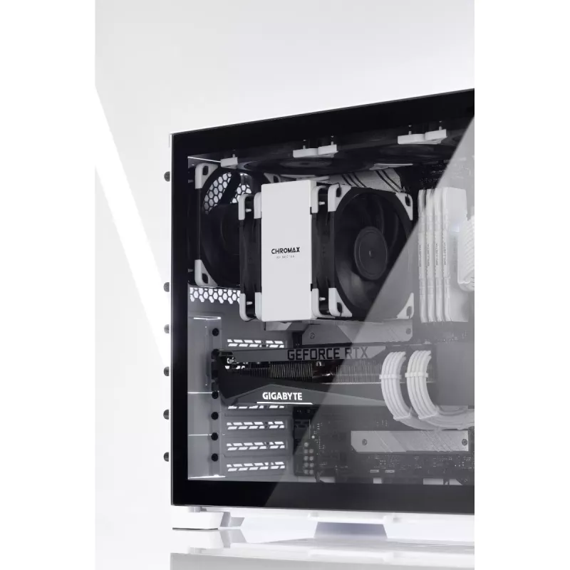 CPU dzesētājs Noctua NH-U12A CHROMAX.BLACK – 120 mm divi ventilatori, 158 mm augstums, LGA 1200, 2000 RPM