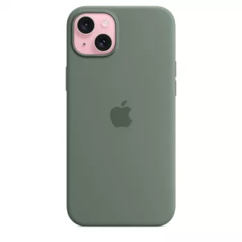 Apple iPhone 15 Plus Silikona Maciņš ar MagSafe - Cypress