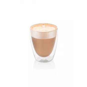 ETA Cappuccino glāzes Eta 240 ml caurspīdīgs borosilikāta stikls