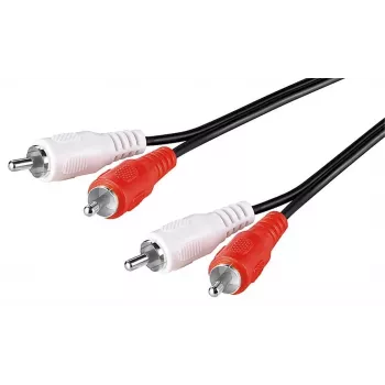 Goobay Stereo RCA kabelis 2x RCA 50030, 5 m